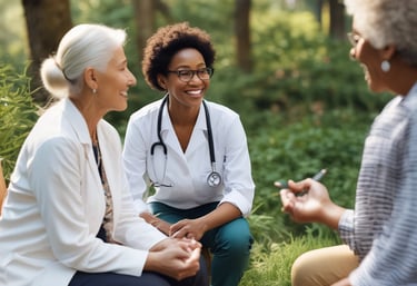 A warm and welcoming senior care environment.