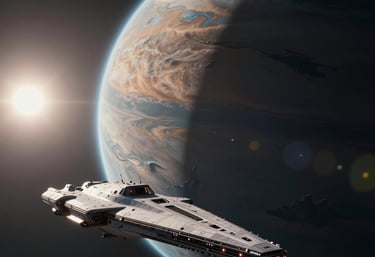 Image of a secondary space ship render.