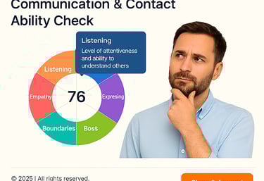 أداة  تحليل احترافي لمهارات التواصل 