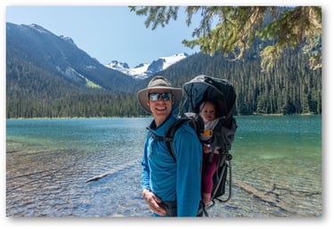 Joffre Lake first lake