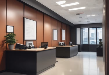 a set of stairs leading up to a building