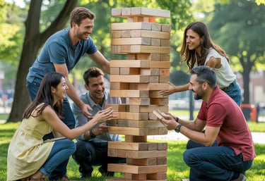 Jenga for rent in Greenville-renta de jenga