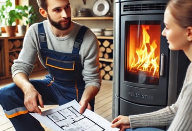 gaine inox, intervention morbihan, tubage, conduit poujoulat, conseil en système de chauffage