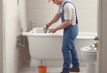 An intricate network of blue pipes and valves is mounted against a tiled wall. Numerous pressure gauges are attached at intervals, providing a detailed and complex arrangement. Each pipe is carefully connected, and there are various fittings and connections visible.