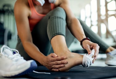 çorum fizyoterapist yalçın oruç theraband egzersiz nöroloji ortopedi fizik tedavi fıtık sırt ağrısı ayak bileği