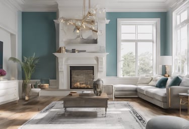 woman in white bikini lying on blue and white surfboard on beach during daytime