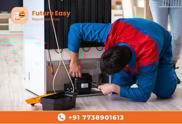 Expert technicians repairing appliances for hassle-free living.