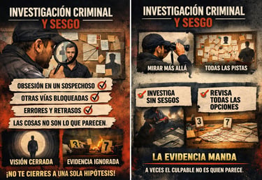 INVESTIGACION POLICIAL SESGADA-LACRIM