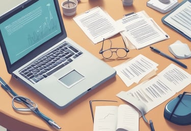 Close-up of data analysis graphs displayed on a computer screen.