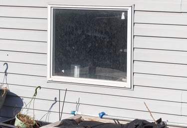 Dirty Residential Window