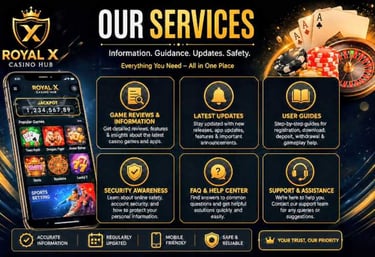 Royal x casino hub service 