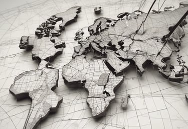 A metal grid covers a blue sign with the word 'INTERNET' written in bold, yellow letters. The grid creates a pattern of squares across the image, adding an element of confinement or security.