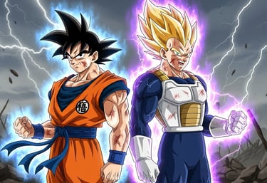goku against vegeta