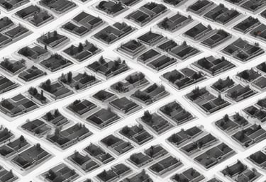 Aerial view of a coastal resort featuring multiple buildings with solar panels on rooftops, surrounded by lush greenery and a well-maintained lawn. A swimming pool is centrally located with people lounging around it. The area is bordered by a rocky shoreline with the ocean partially visible on the right.