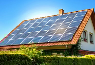 Detail chytrého fotovoltaického systému