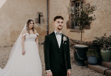 Photographe mariage duo - préparatifs et vin d'honneur