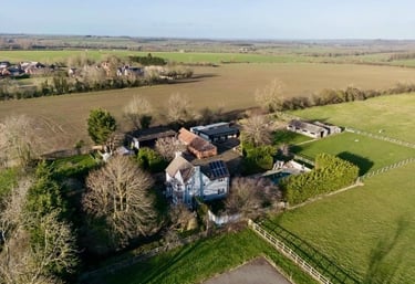 Jim Kreber's farm in Ettington, Warwickshire, UK