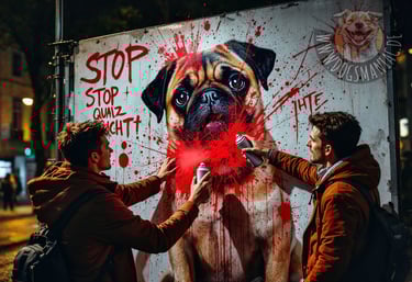 Hört auf, mit diesen hässlichen, keuchenden Kreaturen zu werben!