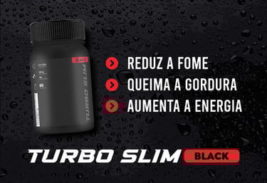 turbo slim black para um emagrecimento natural 