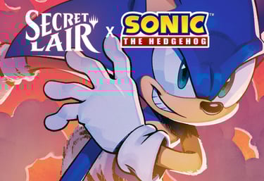 Magic: The Gathering e Sonic the Hedgehog se unem em crossover inédito com cartas exclusivas