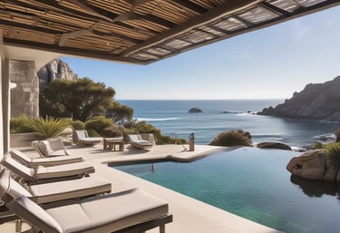 A nighttime scene featuring a large billboard displaying various real estate project logos and names. The billboard includes logos for 'Khang Dien,' 'The Classia,' 'Safira,' 'Mega Residences,' and 'Mega Ruby.' The setting is outdoors with a streetlight illuminating part of the billboard, and an apartment building is visible in the background. Palm trees and street signs are present in the foreground.