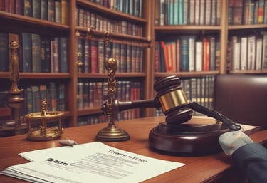 Confident business owner working at desk.