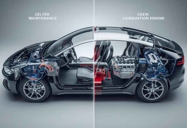 diferença entre seguro de carro elétrico e carro a combustão