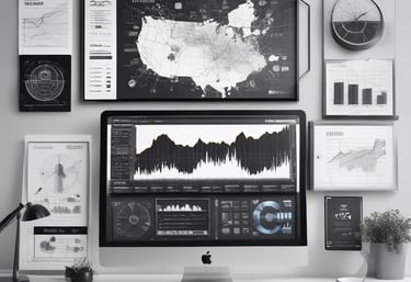 A behind-the-scenes shot of a film production in action.