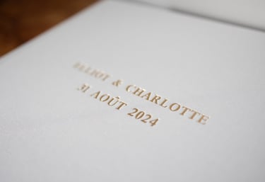 L'album photos des mariés