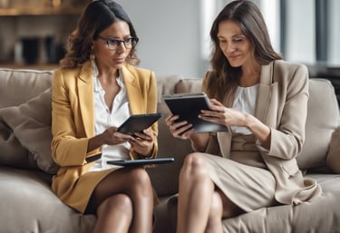 a person sitting on a chair