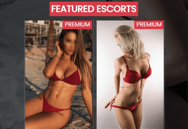 a woman in a bikinisuit and a man in a bikini