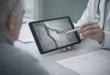 Avaliação médica de histórico de trombose e distúrbios de coagulação