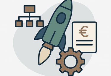 Logo création et sttructuration d'entreprise - InFine Expert comptable Marseille