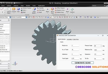 NX Customization - Descode Solutions