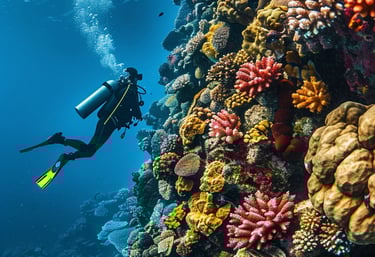 a person in a wetsuit is swimming in the water