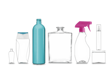 Envase, botellas y tarros para cosmético