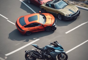 A lawyer consulting with a client about an insurance claim.