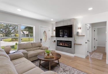 Renovated Living Room