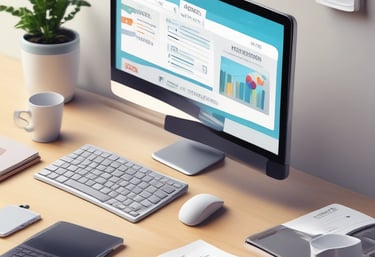 An image showcasing the agency's modern office environment.