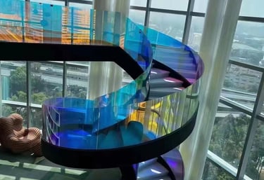 Staircase Handrail Glass