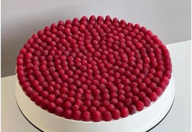 gateau xxl framboise