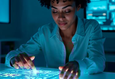 woman technology context-aware agentc ai