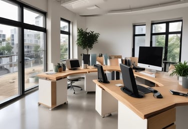 The image features a storefront at night, prominently displaying a sign with the words 'Happy Address' and 'Vacation Rentals' in bright yellow letters on a red background. Below, a large advertisement with the slogan 'Happy Address is where you feel happy' is visible, alongside logos of companies such as TripAdvisor, Airbnb, and Expedia.