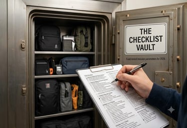 Mission-critical travel checklist vault ETIAS and eSIM setup parameters