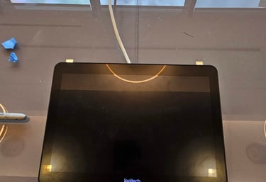 Logitech Video Conferencing Control tablet installed - Metroplex Smart Homes