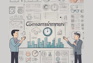 assorted-color social media signage