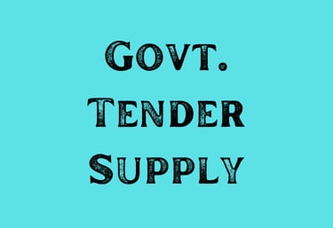 Govt. Tender Supply - Agrogem