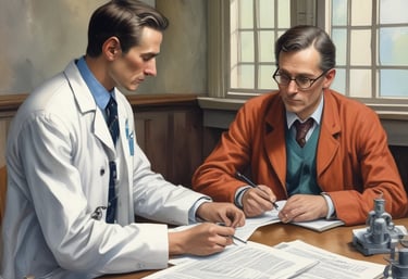 Wooden tiles with letters spelling out 'ONLINE LANGUAGES' are arranged neatly on a wooden surface. Surrounding the tiles, there are a laptop, a hard drive, a smartphone, and wireless earphones.