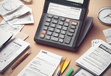 a man riding a skateboard down a street next to tall buildings