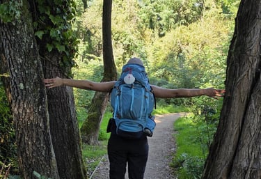 caminho de santiago para mulheres - enjoyiberia- mulher no caminho